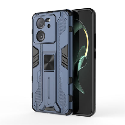 For Xiaomi 13T Pro Supersonic Armor PC Hybrid TPU Phone Case(Blue) - Xiaomi Cases by PMC Jewellery | Online Shopping South Africa | PMC Jewellery | Buy Now Pay Later Mobicred