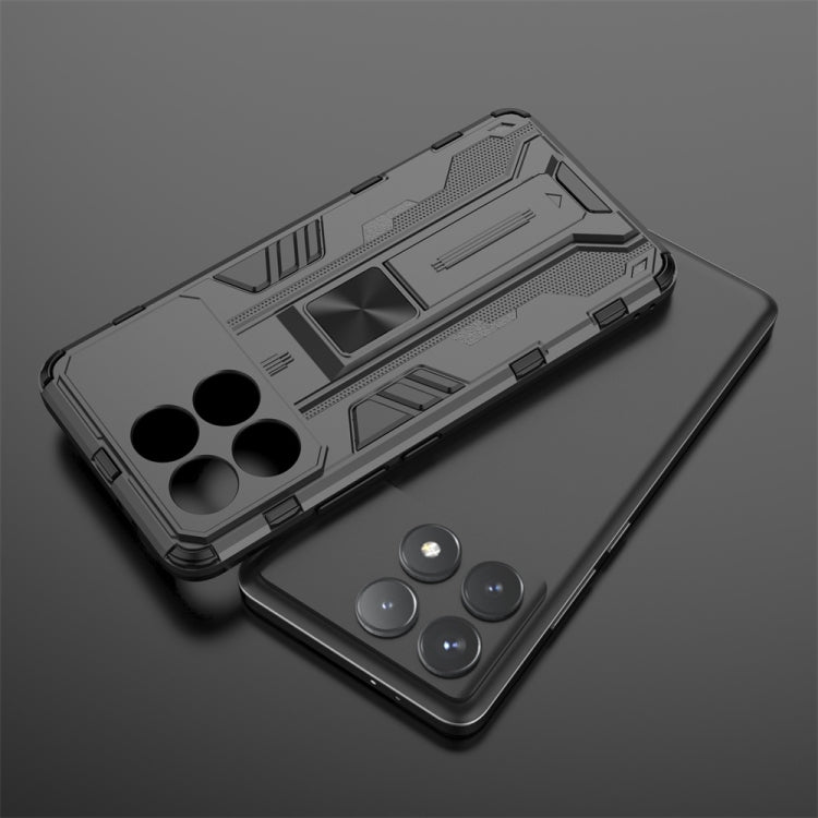 For Redmi K70 Pro Supersonic Armor PC Hybrid TPU Phone Case(Black) - K70 Pro Cases by PMC TechLife | Online Shopping South Africa | PMC TechLife | Buy Now Pay Later Mobicred