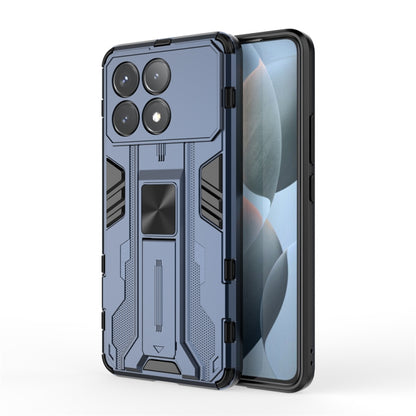 For Redmi K70 Pro Supersonic Armor PC Hybrid TPU Phone Case(Blue) - K70 Pro Cases by PMC Jewellery | Online Shopping South Africa | PMC Jewellery | Buy Now Pay Later Mobicred