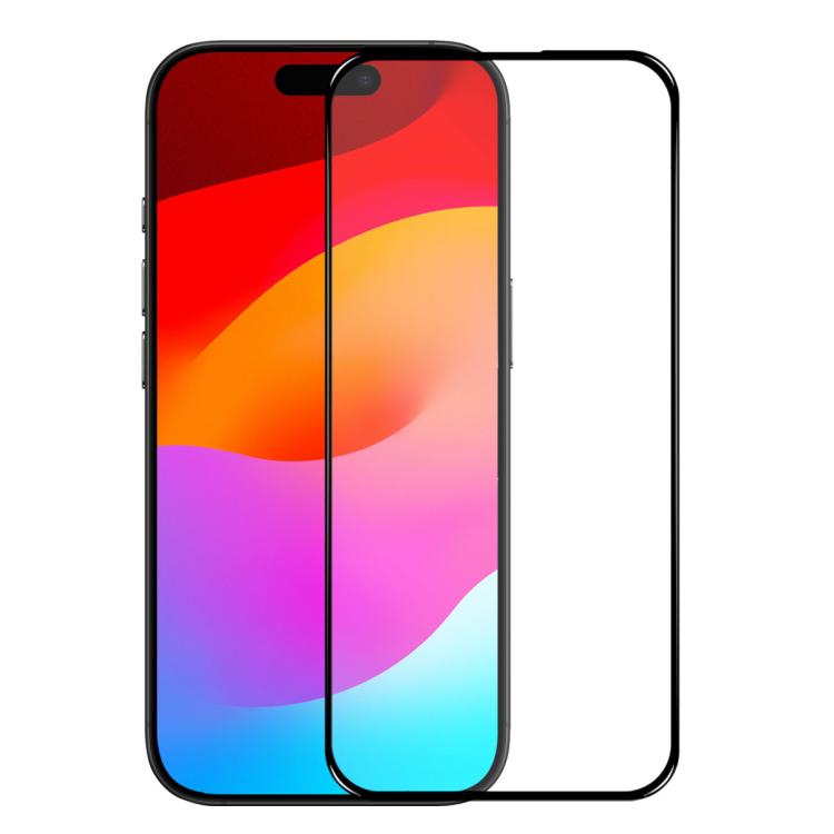 For iPhone 17 Air NORTHJO A++ Screen Protector Full Glue Silk Printing Tempered Glass Film(Black) - iPhone 17 Air Tempered Glass by NORTHJO | Online Shopping South Africa | PMC TechLife | Buy Now Pay Later Mobicred