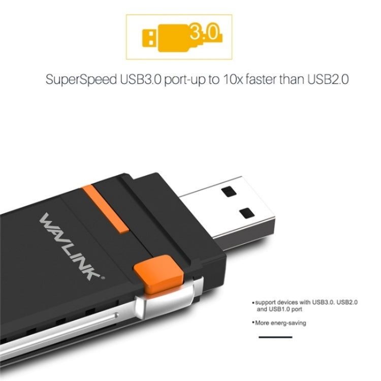 WAVLINK WN688A3D Dual Band Wireless Network Adapter AC1300 Portable USB 3.0 WiFi Dongle - USB Network Adapter by WAVLINK | Online Shopping South Africa | PMC Jewellery | Buy Now Pay Later Mobicred