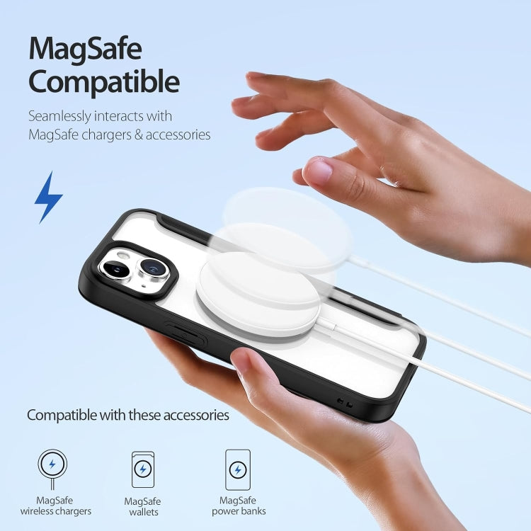 For iPhone 16 RFID Blocking Adsorption Flip MagSafe Leather Phone Case(Red) - free shipping - PMC TechLife - Order now!