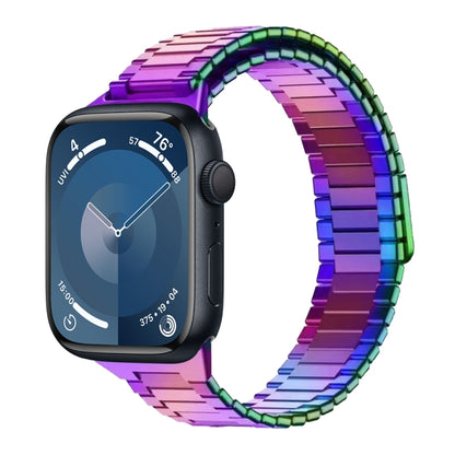 For Apple Watch Series 9 45mm Bamboo Magnetic Stainless Steel Metal Watch Strap(Color) - Watch Bands by PMC Jewellery | Online Shopping South Africa | PMC Jewellery