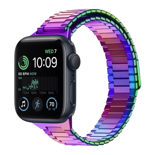 For Apple Watch SE 2022 40mm Bamboo Magnetic Stainless Steel Metal Watch Strap(Color) - Watch Bands by PMC Jewellery | Online Shopping South Africa | PMC Jewellery