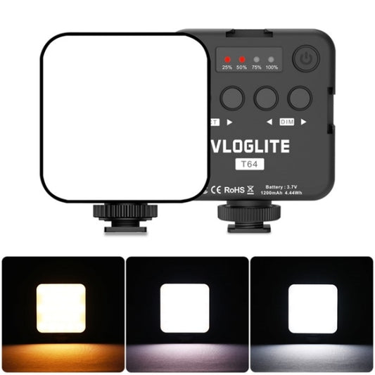 VLOGLITE T64 Portable Small Phone Video Fill Light Photography Beauty Light -  by VLOGLITE | Online Shopping South Africa | PMC Jewellery | Buy Now Pay Later Mobicred