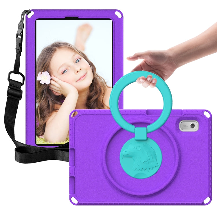 For Lenovo Tab M9 2023 EVA Hybrid PC Shockproof Tablet Case(Purple) - Lenovo by PMC TechLife | Online Shopping South Africa | PMC TechLife | Buy Now Pay Later Mobicred