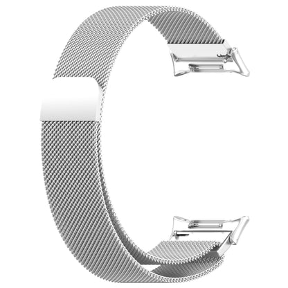 For Honor Watch 4 TMA-L19 Milan Magnetic Steel Mesh Watch Band(Silver) - Watch Bands by PMC Jewellery | Online Shopping South Africa | PMC Jewellery | Buy Now Pay Later Mobicred