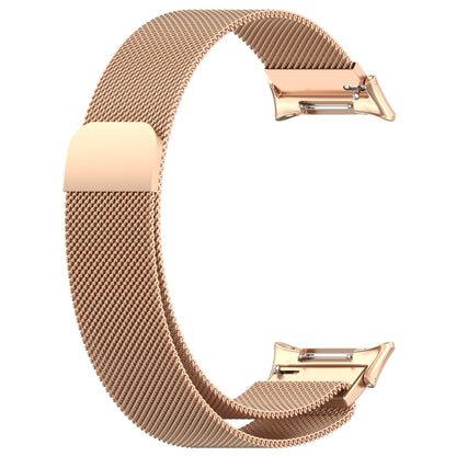 For Honor Watch 4 TMA-L19 Milan Magnetic Steel Mesh Watch Band(Rose Gold) - Watch Bands by PMC Jewellery | Online Shopping South Africa | PMC Jewellery