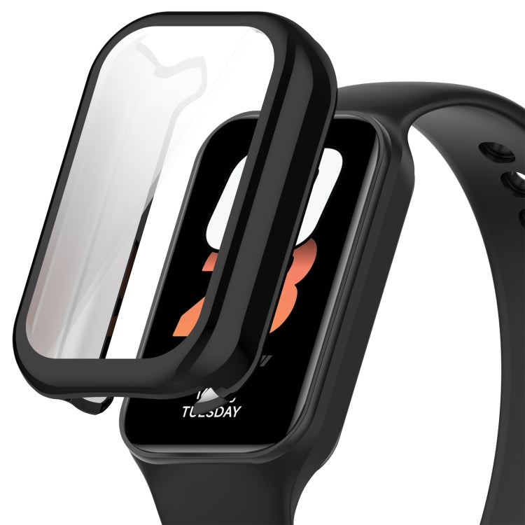 For Redmi Band 2 Full Package TPU Electroplated Watch Protective Case(Black) - Watch Cases by PMC TechLife | Online Shopping South Africa | PMC TechLife | Buy Now Pay Later Mobicred