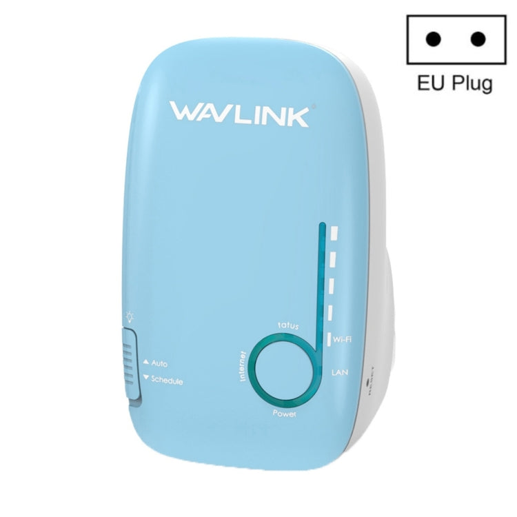 WAVLINK WN576K1 AC1200 Household WiFi Router Network Extender Dual Band Wireless Repeater, Plug:EU Plug (Blue) - Wireless Routers by WAVLINK | Online Shopping South Africa | PMC Jewellery | Buy Now Pay Later Mobicred