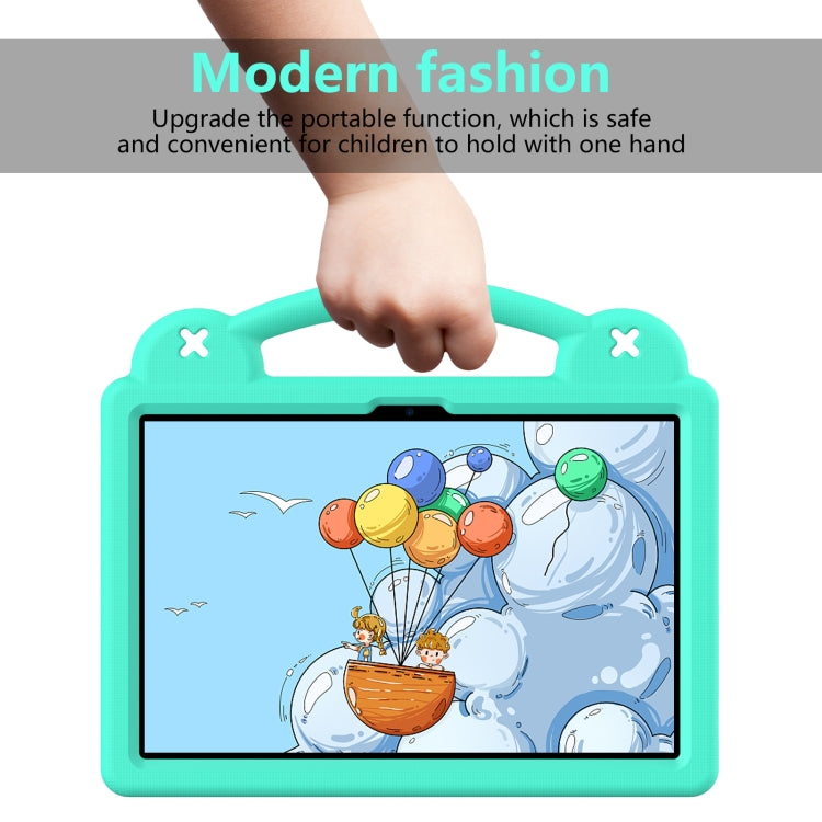 For Huawei MatePad SE 11 2024 Handle Kickstand Children EVA Shockproof Tablet Case(Mint Green) - free shipping - PMC Jewellery - Order now!