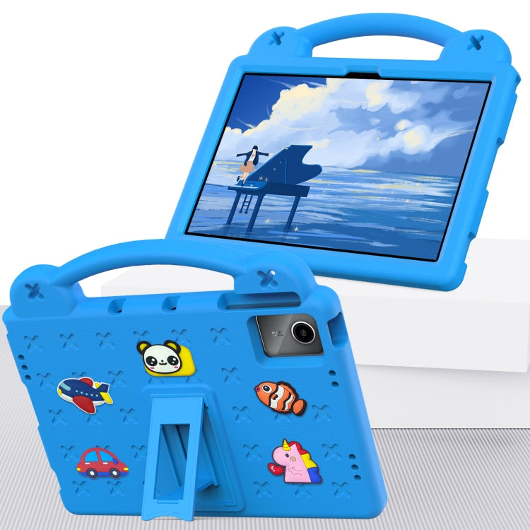 For Onn Tbspg 100110027 2023 Handle Kickstand Children EVA Shockproof Tablet Case(Sky Blue) - Others by PMC TechLife | Online Shopping South Africa | PMC TechLife | Buy Now Pay Later Mobicred