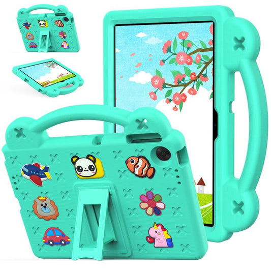 For Lenovo Tab TB-311 / WIFI 10.1 2025 Handle Kickstand Children EVA Shockproof Tablet Case(Mint Green) - Lenovo by PMC Jewellery | Online Shopping South Africa | PMC Jewellery | Buy Now Pay Later Mobicred