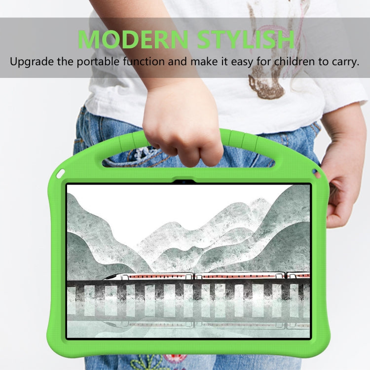 For Lenovo Tab P12  EVA Shockproof Tablet Case with Holder(Green) - Lenovo by PMC TechLife | Online Shopping South Africa | PMC TechLife | Buy Now Pay Later Mobicred