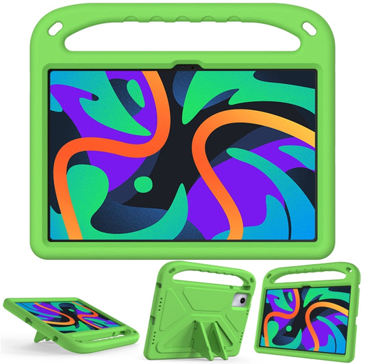 For Amazon Fire Max 11 2023 Handle EVA Shockproof Tablet Case with Holder(Green) - Amazon by PMC Jewellery | Online Shopping South Africa | PMC Jewellery | Buy Now Pay Later Mobicred