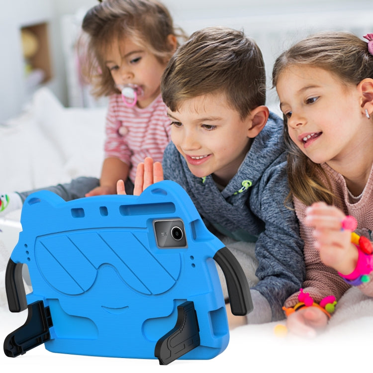 For Lenovo Xiaoxin Pad 2024/Tab M11 Ice Baby EVA Shockproof Hard PC Tablet Case(Sky Blue+Black) - Lenovo by PMC TechLife | Online Shopping South Africa | PMC TechLife | Buy Now Pay Later Mobicred