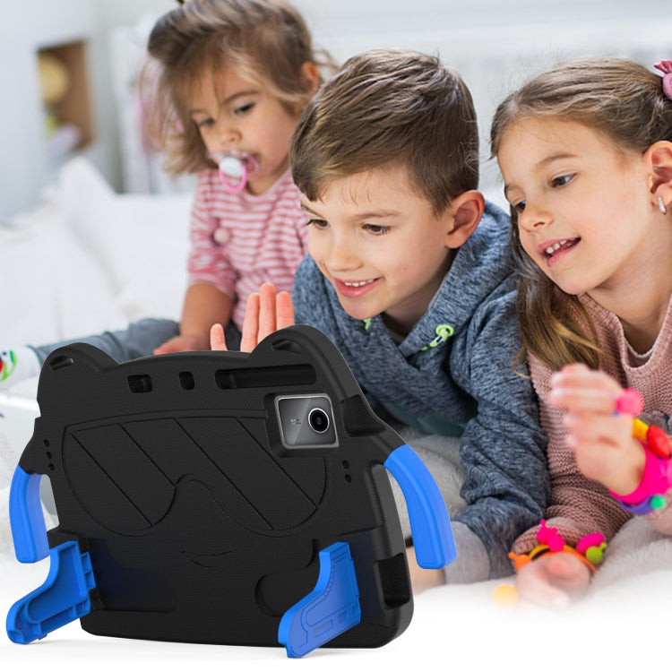 For Lenovo Xiaoxin Pad 2024/Tab M11 Ice Baby EVA Shockproof Hard PC Tablet Case(Black+Blue) - Lenovo by PMC TechLife | Online Shopping South Africa | PMC TechLife | Buy Now Pay Later Mobicred