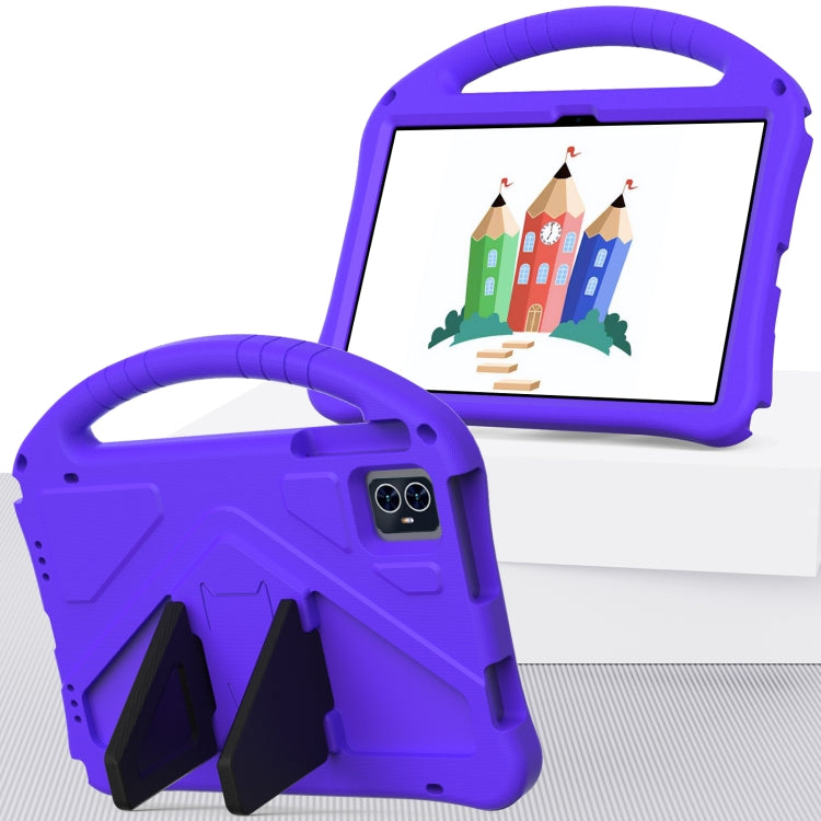 For Blackview Tab 80 10.1 2023 EVA Shockproof Tablet Case with Holder(Purple) - Others by PMC TechLife | Online Shopping South Africa | PMC TechLife