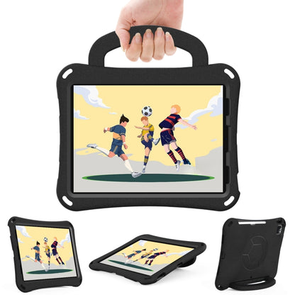 For iPad Pro 11 2024 Handle Football Shaped EVA Shockproof Tablet Case(Black) - iPad Pro 11 2024 Cases by PMC Jewellery | Online Shopping South Africa | PMC Jewellery | Buy Now Pay Later Mobicred