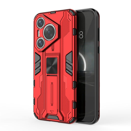 For  Huawei Pura 70 Supersonic Armor PC Hybrid TPU Phone Case(Red) - Huawei Cases by PMC Jewellery | Online Shopping South Africa | PMC Jewellery | Buy Now Pay Later Mobicred