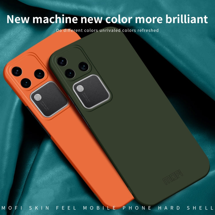 For vivo S18 Pro MOFI Qin Series Skin Feel All-inclusive PC Phone Case(Green) - S18 Pro Cases by MOFI | Online Shopping South Africa | PMC Jewellery