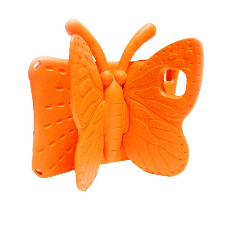 For Honor Pad X8 / X6 /7 Butterfly Bracket Kids EVA Shockproof Tablet Case(Orange) - Huawei by PMC TechLife | Online Shopping South Africa | PMC TechLife | Buy Now Pay Later Mobicred