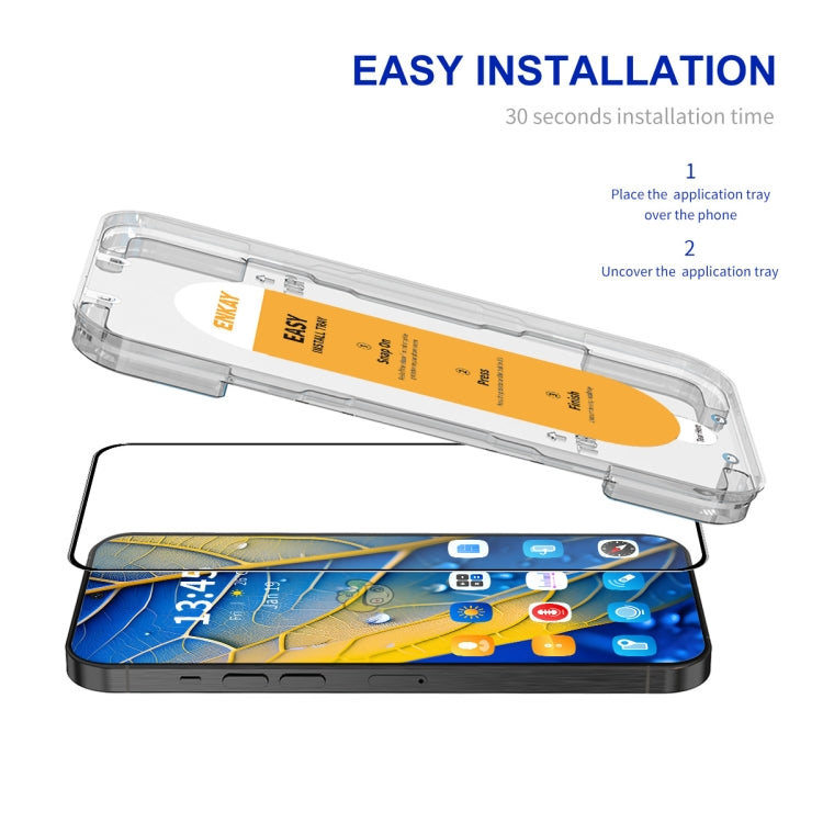 For Huawei Pura 70 ENKAY Easy Install High Alumina Silicon Full Glass Film - Huawei Tempered Glass by ENKAY | Online Shopping South Africa | PMC Jewellery | Buy Now Pay Later Mobicred