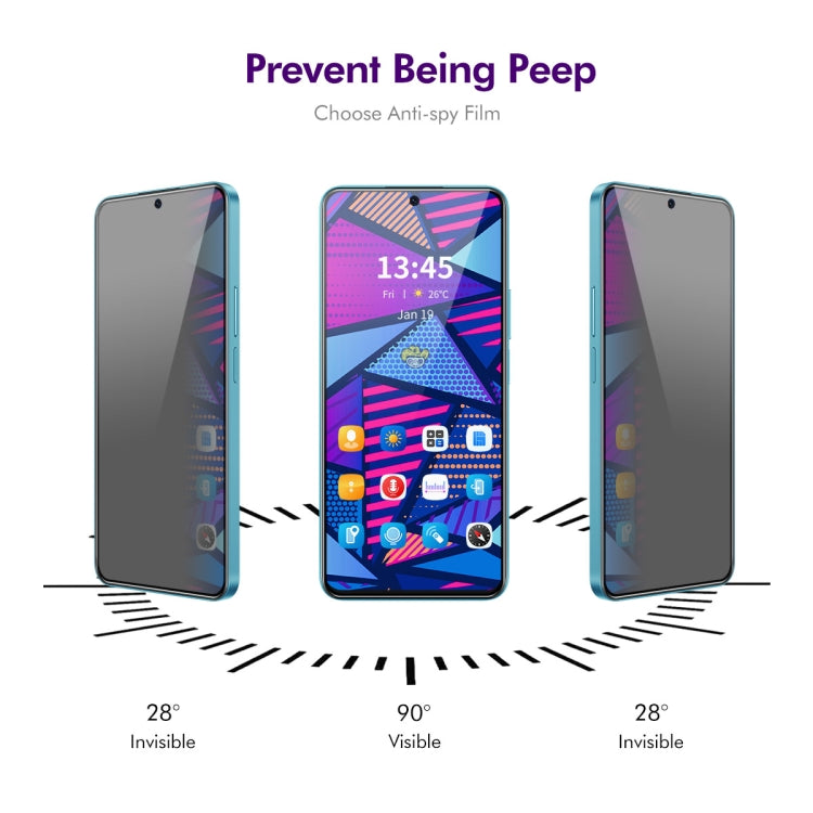 For Motorola Moto G Play 2024 2pcs ENKAY Hat-Prince 28 Degree Anti-peeping Privacy Tempered Glass Film - Motorola Tempered Glass by ENKAY | Online Shopping South Africa | PMC Jewellery | Buy Now Pay Later Mobicred