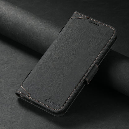 For iPhone 15 Pro SUTENI J07 Multifunctional Horizontal Flip Magsafe Leather Phone Case(Black) - iPhone 15 Pro Cases by Suteni | Online Shopping South Africa | PMC Jewellery | Buy Now Pay Later Mobicred