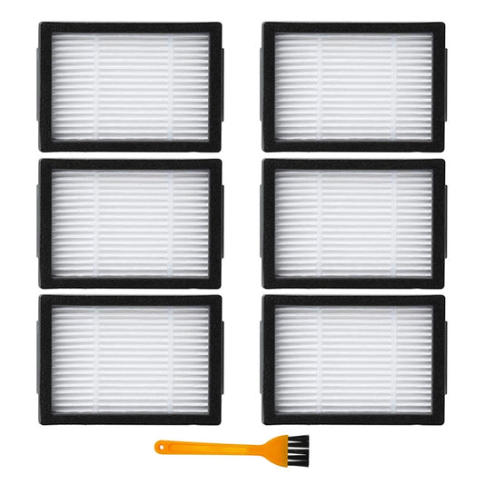 JUNSUNMAY 6pcs Clean Filter Replacement for iRobot Roomba E6 / E7 - For iRobot Accessories by JUNSUNMAY | Online Shopping South Africa | PMC Jewellery | Buy Now Pay Later Mobicred