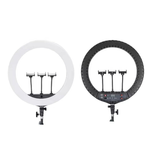 JMARY FM-21R With Remote Control Phone Clip 21-inch Dimmable LED Ring Light(US Plug) -  by Jmary | Online Shopping South Africa | PMC Jewellery | Buy Now Pay Later Mobicred