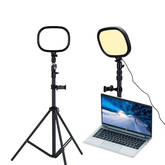 JMARY FM-58R Live Streaming Photography Fill Light 180-Degree Rotatable 9-inch LED Light -  by Jmary | Online Shopping South Africa | PMC Jewellery | Buy Now Pay Later Mobicred