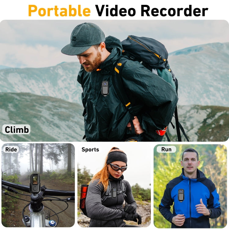 L11 Action Cam Sport DV Video Recording Pocket Camera 0.96 inch 1080P Mini Camera(Black) - Video Cameras by PMC Jewellery | Online Shopping South Africa | PMC Jewellery | Buy Now Pay Later Mobicred