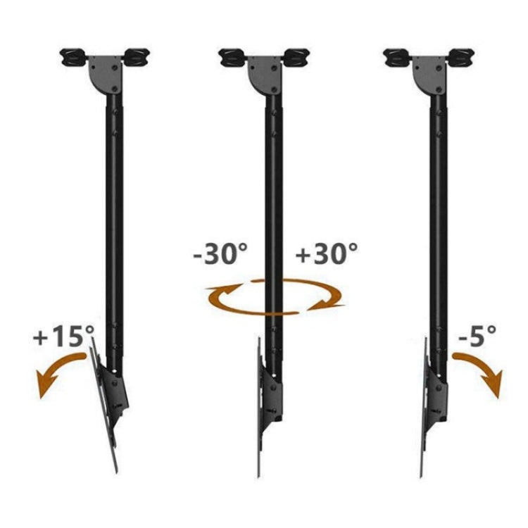 NB T560-15 Telescopic TV Hanger 32-65 inch LCD Television Ceiling Bracket - TV Brackets & Mounts by PMC TechLife | Online Shopping South Africa | PMC TechLife | Buy Now Pay Later Mobicred