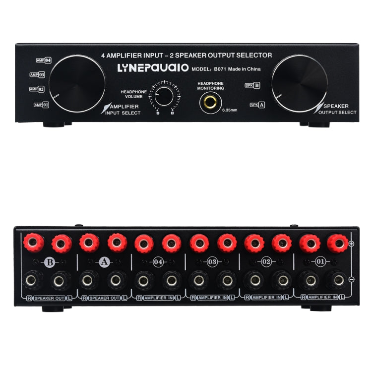 B071 4 Input 2 Output or 2 In 4 Out Power Amplifier Speaker Selector Switcher -  by PMC TechLife | Online Shopping South Africa | PMC TechLife | Buy Now Pay Later Mobicred