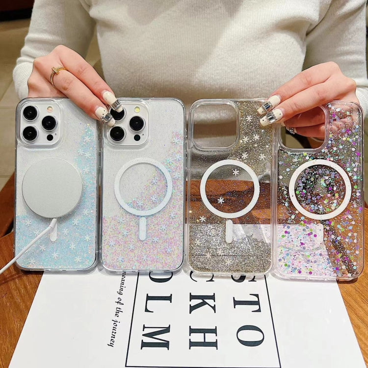 For iPhone 15 Explosive Flash Gradient MagSafe TPU Phone Case(Colour) - iPhone 15 Cases by PMC TechLife | Online Shopping South Africa | PMC TechLife