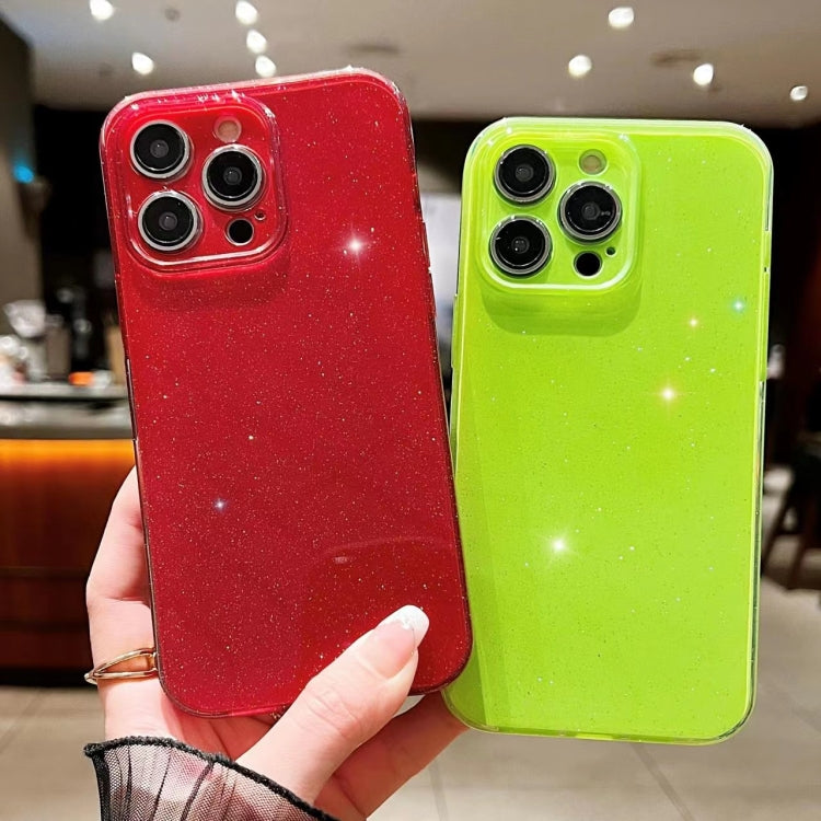For iPhone 16 Pro Jelly Glitter Solid Color TPU Phone Case(Black) - free shipping - PMC TechLife - Order now!