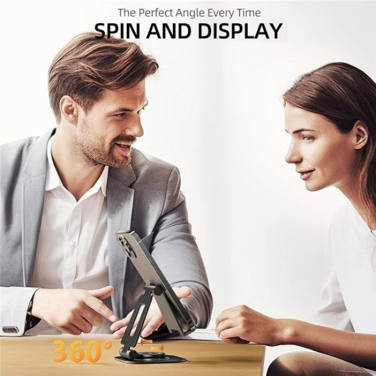 AS007-XS Adjustable Aluminum Alloy Desktop Phone Stand(Silver) - Stand by PMC TechLife | Online Shopping South Africa | PMC TechLife | Buy Now Pay Later Mobicred