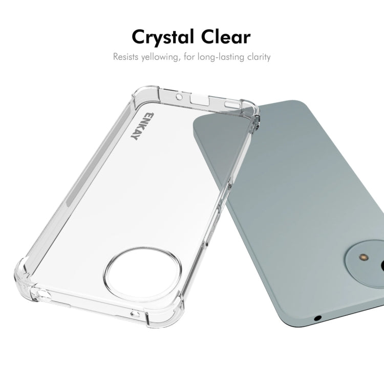 For Sharp Aquos wish4 ENKAY Hat-Prince Transparent TPU Shockproof Phone Case - More Brand by ENKAY | Online Shopping South Africa | PMC Jewellery | Buy Now Pay Later Mobicred