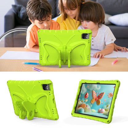 For iPad Air 11 2024 Butterfly Bracket EVA Shockproof Tablet Case(Mint Green) - iPad Air 11 2024 Cases by PMC Jewellery | Online Shopping South Africa | PMC Jewellery | Buy Now Pay Later Mobicred