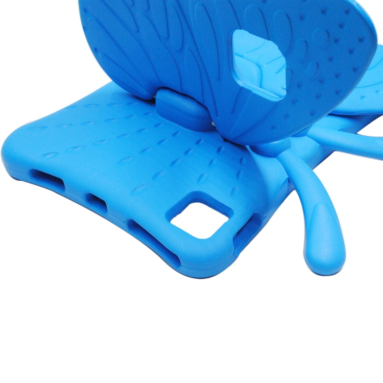 For iPad Air 11 2025 / 2024 Butterfly Bracket Kids EVA Shockproof Tablet Case(Blue) - iPad Air 11 2025 / 2024 Cases by PMC TechLife | Online Shopping South Africa | PMC TechLife | Buy Now Pay Later Mobicred