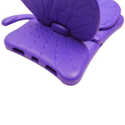 For iPad Pro 11 2024 Butterfly Bracket Kids EVA Shockproof Tablet Case(Purple) - iPad Pro 11 2024 Cases by PMC Jewellery | Online Shopping South Africa | PMC Jewellery | Buy Now Pay Later Mobicred