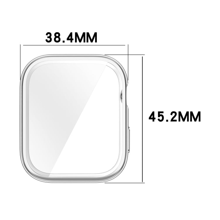 For Huawei Watch Fit 3 Full Coverage TPU Electroplated Watch Protective Case(Sliver) - Watch Cases by PMC TechLife | Online Shopping South Africa | PMC TechLife | Buy Now Pay Later Mobicred
