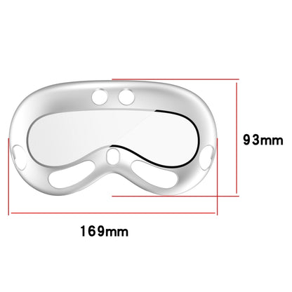 For Apple Vision Pro PC+ Toughened Film Protective Cover VR Glasses Accessories(Sliver) - VR Accessories by PMC Jewellery | Online Shopping South Africa | PMC Jewellery | Buy Now Pay Later Mobicred