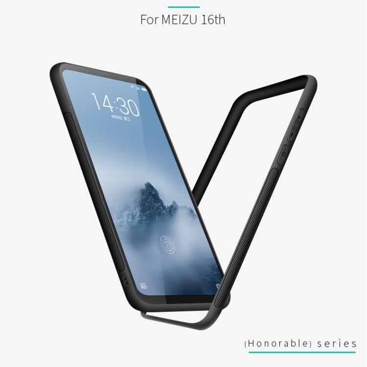 PINWUYO Shockproof Waterproof Full Coverage PC + TPU + Skin Protective Case for Meizu 16th(Blue) - Meizu by PINWUYO | Online Shopping South Africa | PMC Jewellery | Buy Now Pay Later Mobicred