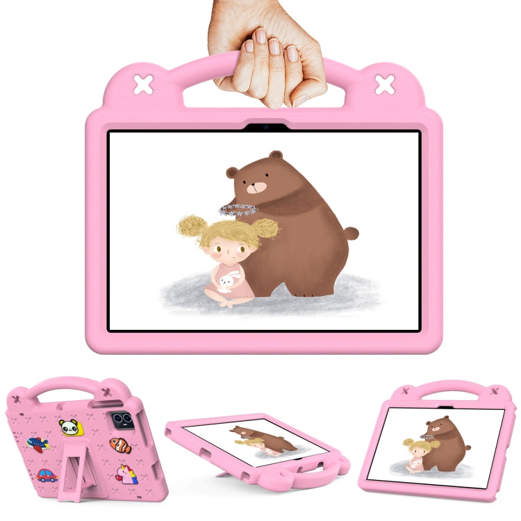 For Blackview Tab 80 10.1 2023 Handle Kickstand Children EVA Shockproof Tablet Case(Pink) - Others by PMC TechLife | Online Shopping South Africa | PMC TechLife | Buy Now Pay Later Mobicred