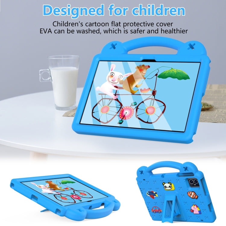 For Blackview Tab 80 10.1 2023 Handle Kickstand Children EVA Shockproof Tablet Case(Sky Blue) - Others by PMC Jewellery | Online Shopping South Africa | PMC Jewellery | Buy Now Pay Later Mobicred