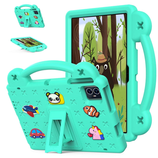 For Walmart ONN 10.1 Gen4 2024 Handle Kickstand Children EVA Shockproof Tablet Case(Mint Green) - Others by PMC Jewellery | Online Shopping South Africa | PMC Jewellery | Buy Now Pay Later Mobicred