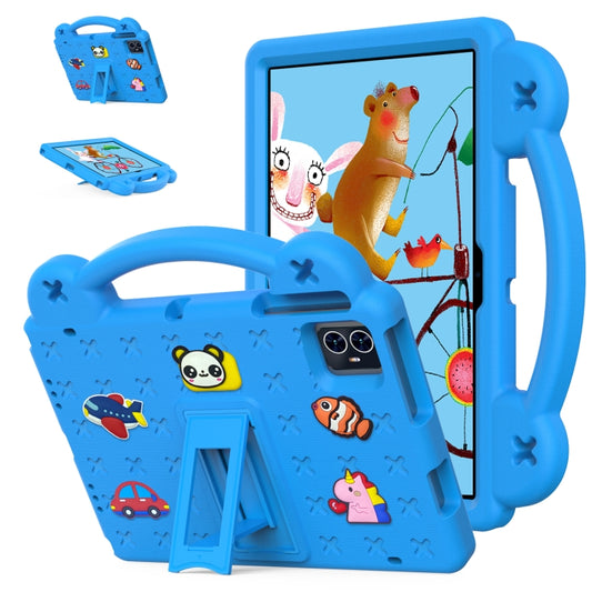 For Walmart ONN 10.1 Gen4 2024 Handle Kickstand Children EVA Shockproof Tablet Case(Sky Blue) - Others by PMC Jewellery | Online Shopping South Africa | PMC Jewellery | Buy Now Pay Later Mobicred