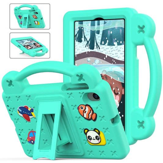 For Walmart Onn 7.0 Gen4 2024 Handle Kickstand Children EVA Shockproof Tablet Case(Mint Green) - Others by PMC Jewellery | Online Shopping South Africa | PMC Jewellery | Buy Now Pay Later Mobicred